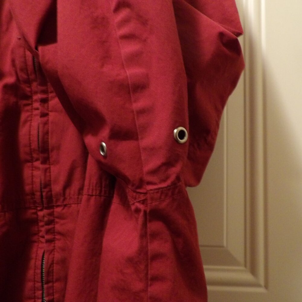 Trader Bay Vintage Red Hooded Lightweight Women's… - image 6